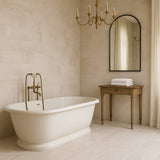 Castille Chastain Ivory Porcelain Tile 12 x 24 Matte Finish