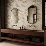 Montalcino Francesca Bianca Porcelain Tile 12 x 24 - Matte Finish