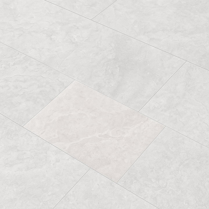 Castille Pietra Blanco Porcelain Paver - 24 x 36 White Matte Tile