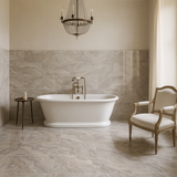 Pianetto Mylos Greige Polished Porcelain Tile - 30x60