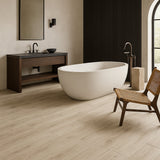 Ashford Meadow Blanco Porcelain Tile - 10 x 47, Matte Finish, Wood Look