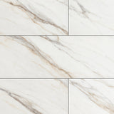 Pianetto Alaria Polished Porcelain Tile - 15 x 30, Marble Look