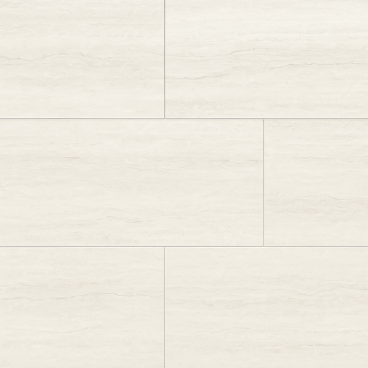 Forum Ivory Porcelain Tile - 12 x 24 Matte Finish