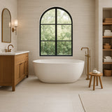 Forum Ivory Porcelain Tile - 12 x 24 Matte Finish