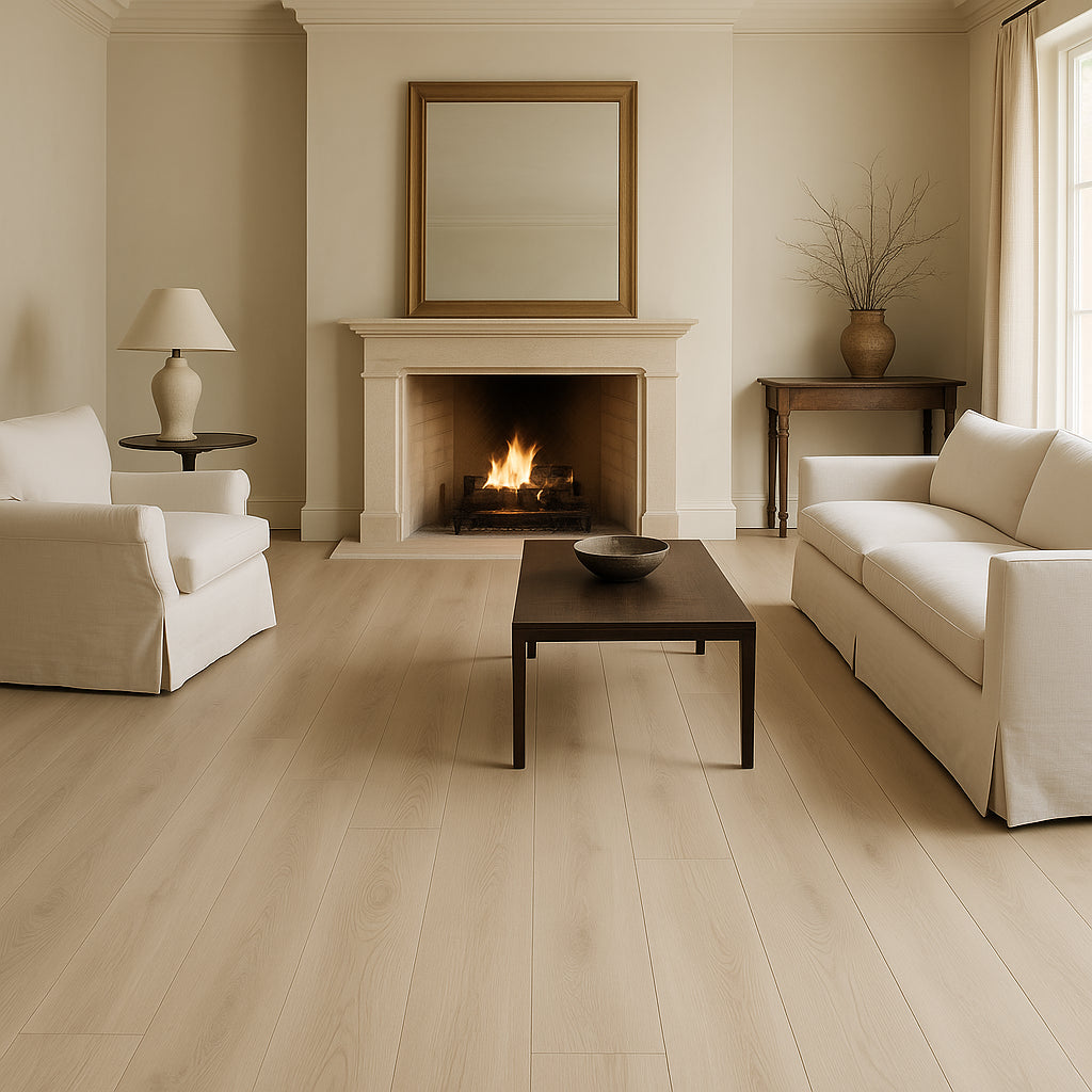CALI Aqua Tough Premium Dawn Patrol Waterproof Vinyl Plank Flooring - 22-mil Wear Layer, 23.77 sq ft Carton, Scratch Resistant, Easy Installation