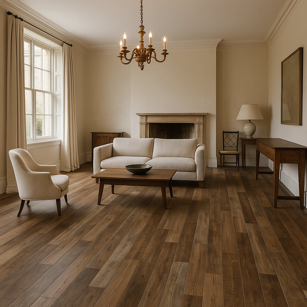 CALI Aqua Tough Premium Redefined Pine Waterproof Vinyl Plank Flooring - 23.77 sq ft Carton, 22-mil Wear Layer, Scratch Resistant, Easy Installation