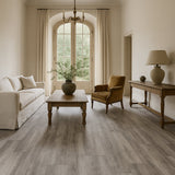 CALI Aqua Tough Premium Gray Ash Waterproof Luxury Vinyl Plank Flooring - 23.77 sq ft Carton