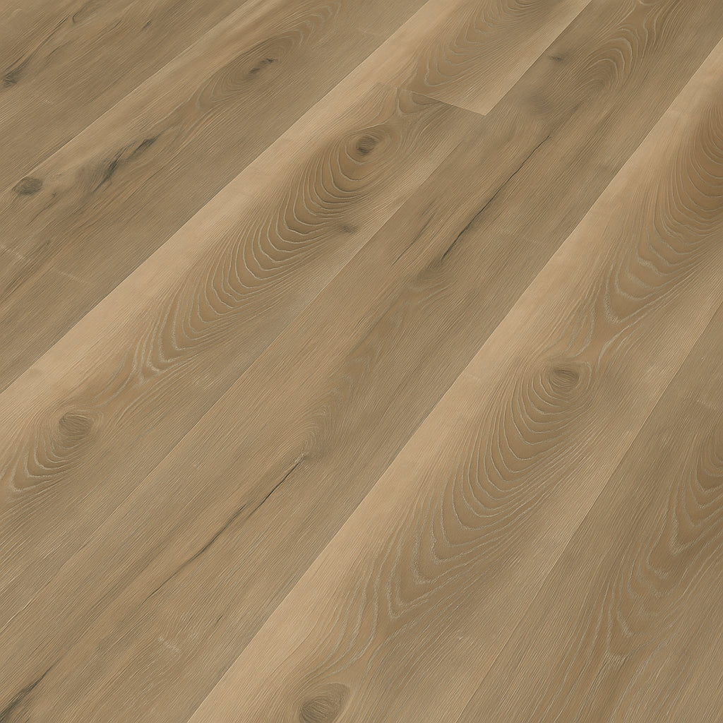 CALI Seaboard Oak Waterproof Luxury Vinyl Plank Flooring - 26.62 sq ft Carton, 20-mil Wear Layer, 9-in W x 70-in L