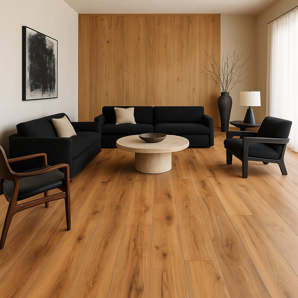 CALI North Shore Oak Luxury Vinyl Plank Flooring - Waterproof, Scratch Resistant, 26.62 sq ft Carton
