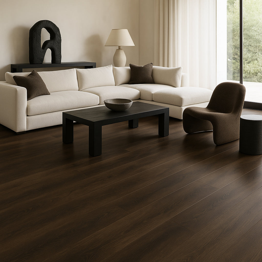 CALI Offshore Oak Waterproof Luxury Vinyl Plank Flooring - 20-mil Wear Layer, 26.62 sq ft Carton