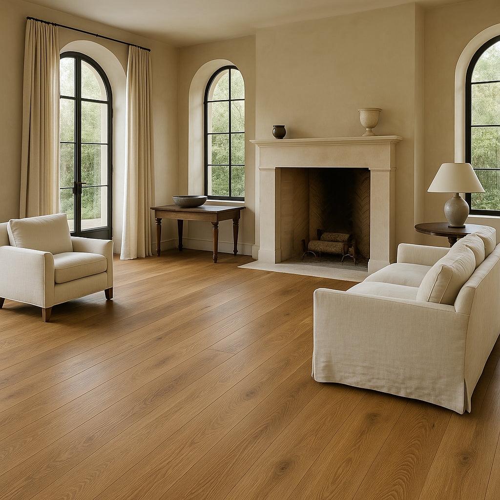 CALI Mute Step Outer Reef 20-mil x 7-in W x 48-in L Waterproof Luxury Vinyl Plank Flooring