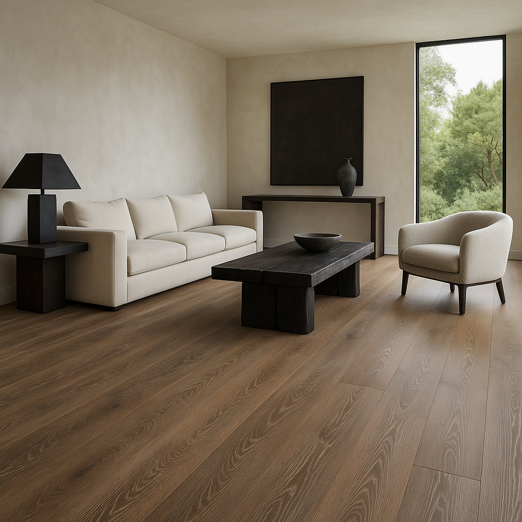 CALI Osprey Oak Waterproof Vinyl Plank Flooring - 20-mil Wear Layer, 26.62 sq ft Carton, Scratch Resistant, FloorScore Certified