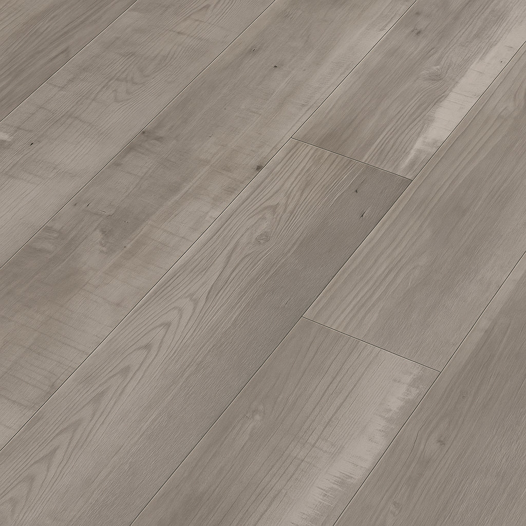 CALI Aqua Tough Gray Ash Waterproof Luxury Vinyl Plank Flooring - 23.77 sq ft Carton, 20-mil Wear Layer, Easy Installation