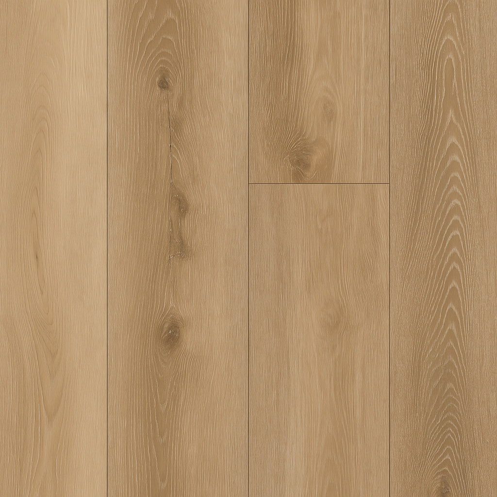 CALI Aqua Tough Aged Hickory Waterproof Vinyl Plank Flooring - 23.77 sq ft Carton, 20-mil Wear Layer, Easy Installation