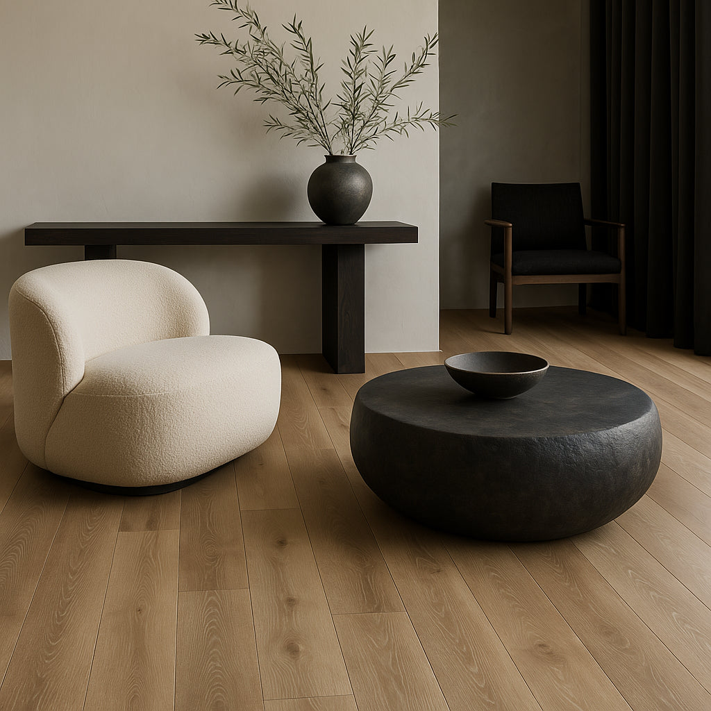 CALI Aqua Tough Aged Hickory Waterproof Vinyl Plank Flooring - 23.77 sq ft Carton, 20-mil Wear Layer, Easy Installation