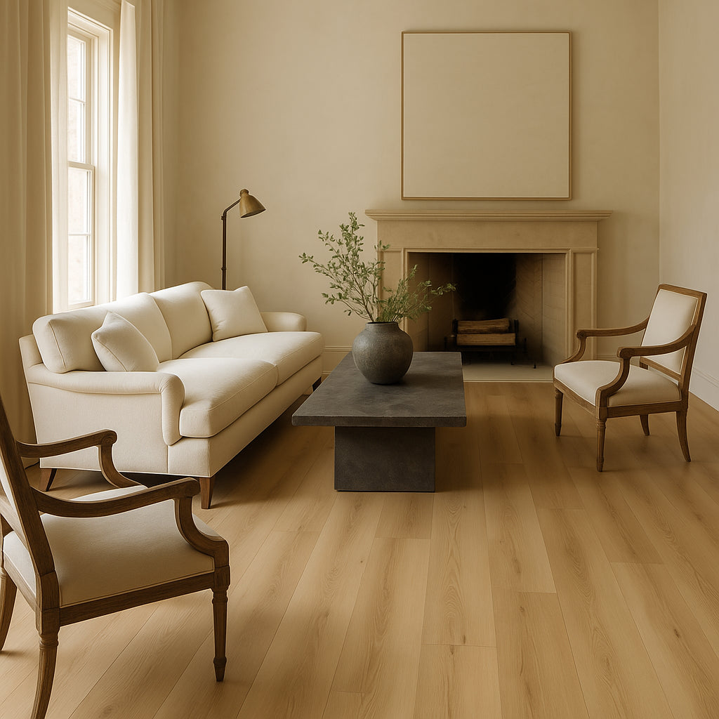CALI Longboards Doheny Dune Waterproof Luxury Vinyl Plank Flooring - 20mil Wear Layer, 26.62 sq ft Carton