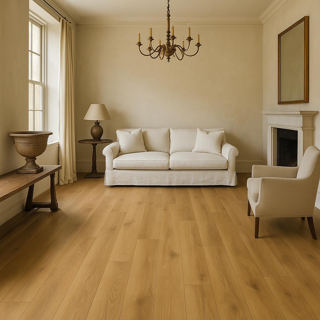 CALI Aqua Tough Premium North Shore Oak Vinyl Plank Sample - Waterproof, Durable, Easy Installation