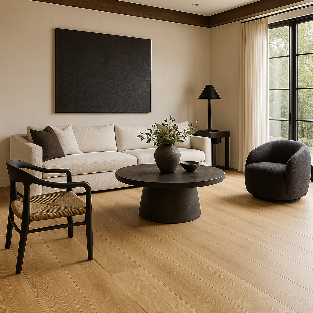 CALI Longboards Sandbar Oak Vinyl Plank Sample - Durable, Stylish Flooring