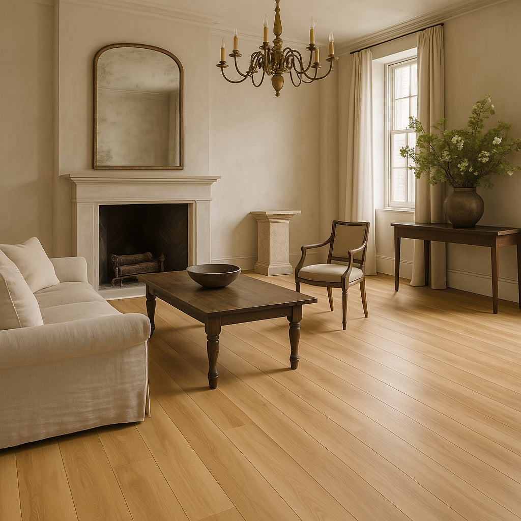 CALI Aqua Tough Blonde Ale Vinyl Plank Sample - Waterproof, Scratch-Resistant Flooring