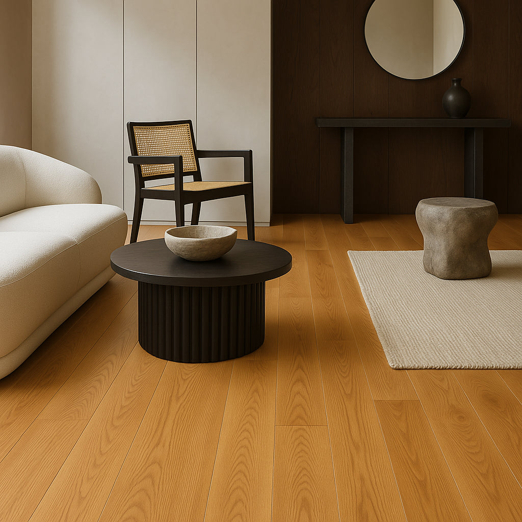 CALI Aqua Tough Plus Honey Beam 20-mil Waterproof Loose Lay Flooring Sample Pack
