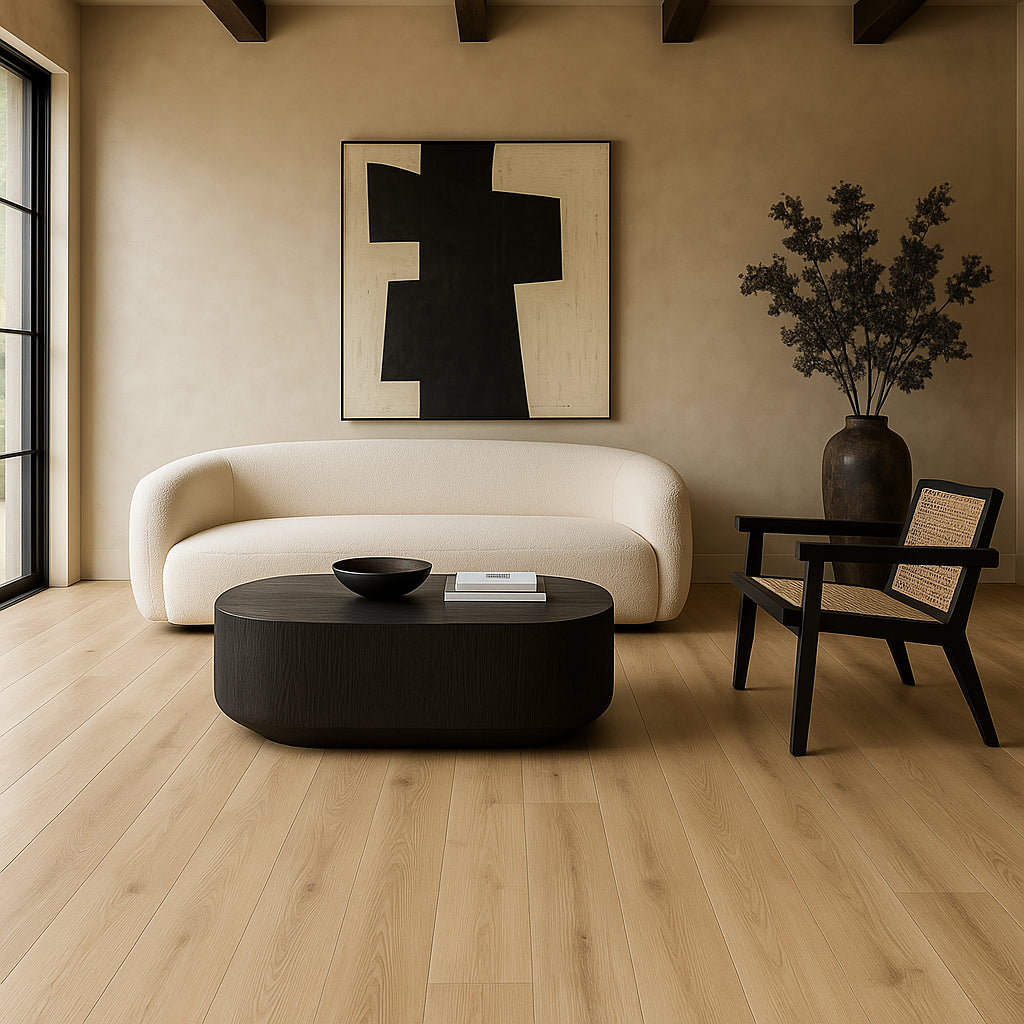 CALI Dover Beach Luxury Vinyl Plank Sample - Waterproof Flooring with 20-mil Wear Layer