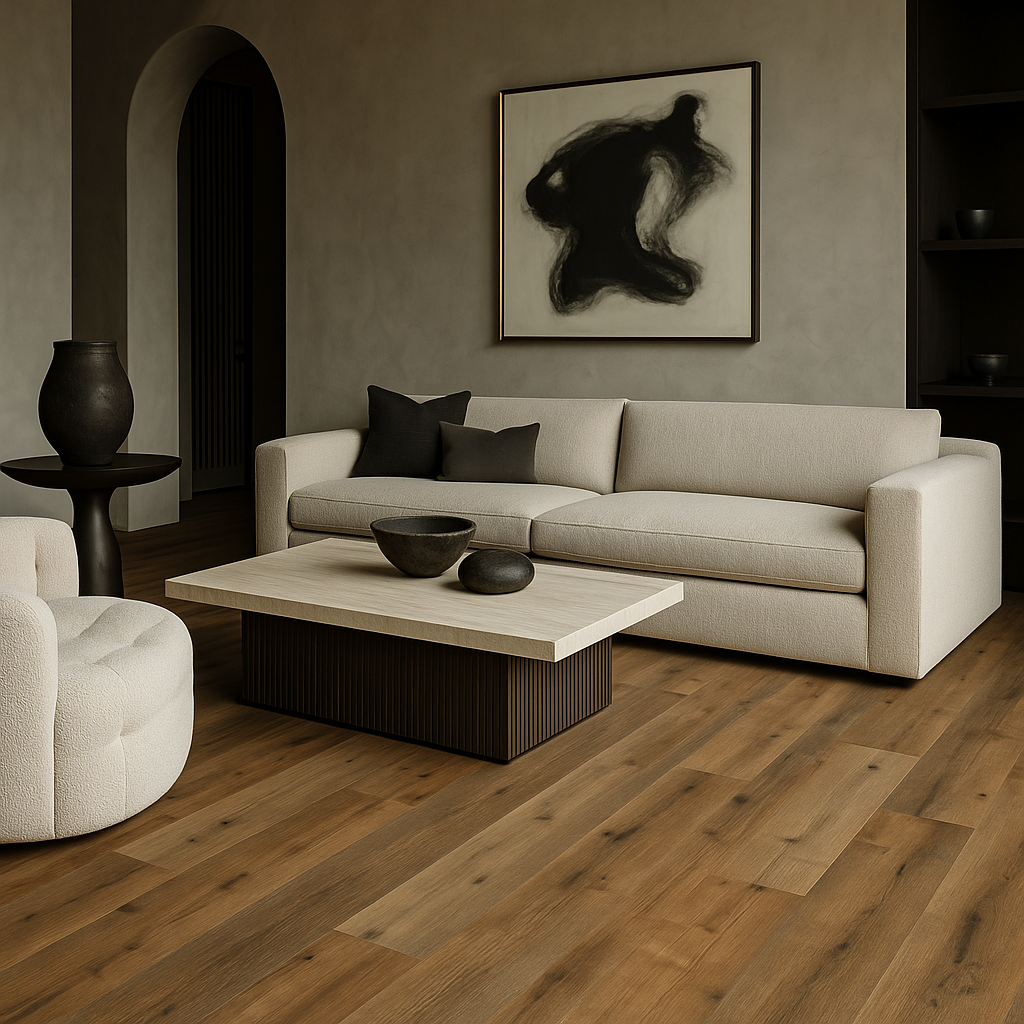 CALI Aqua Tough XL High Tide Elm Vinyl Plank Sample - Waterproof Flooring Solution