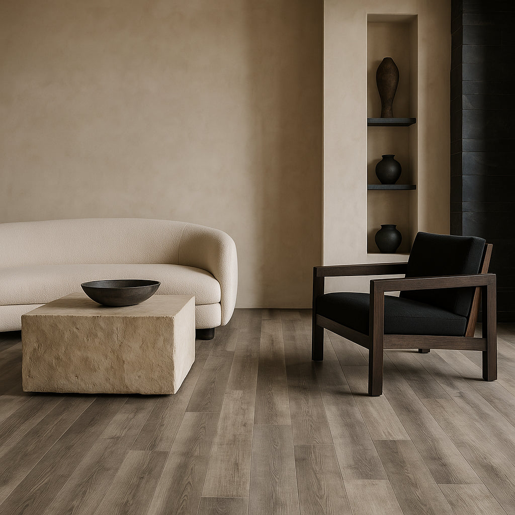 CALI Seaswept Oak Vinyl Plank Sample - Waterproof, Durable, Easy Installation