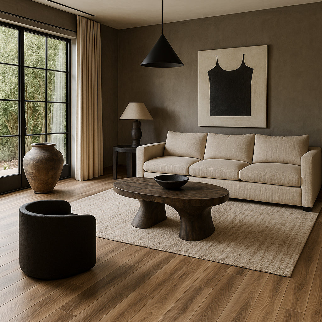 CALI Aqua Tough Plus Pelican Post Waterproof Luxury Vinyl Plank Flooring - 23.9 sq ft Carton, 20-mil Wear Layer, 7-in W x 48-in L