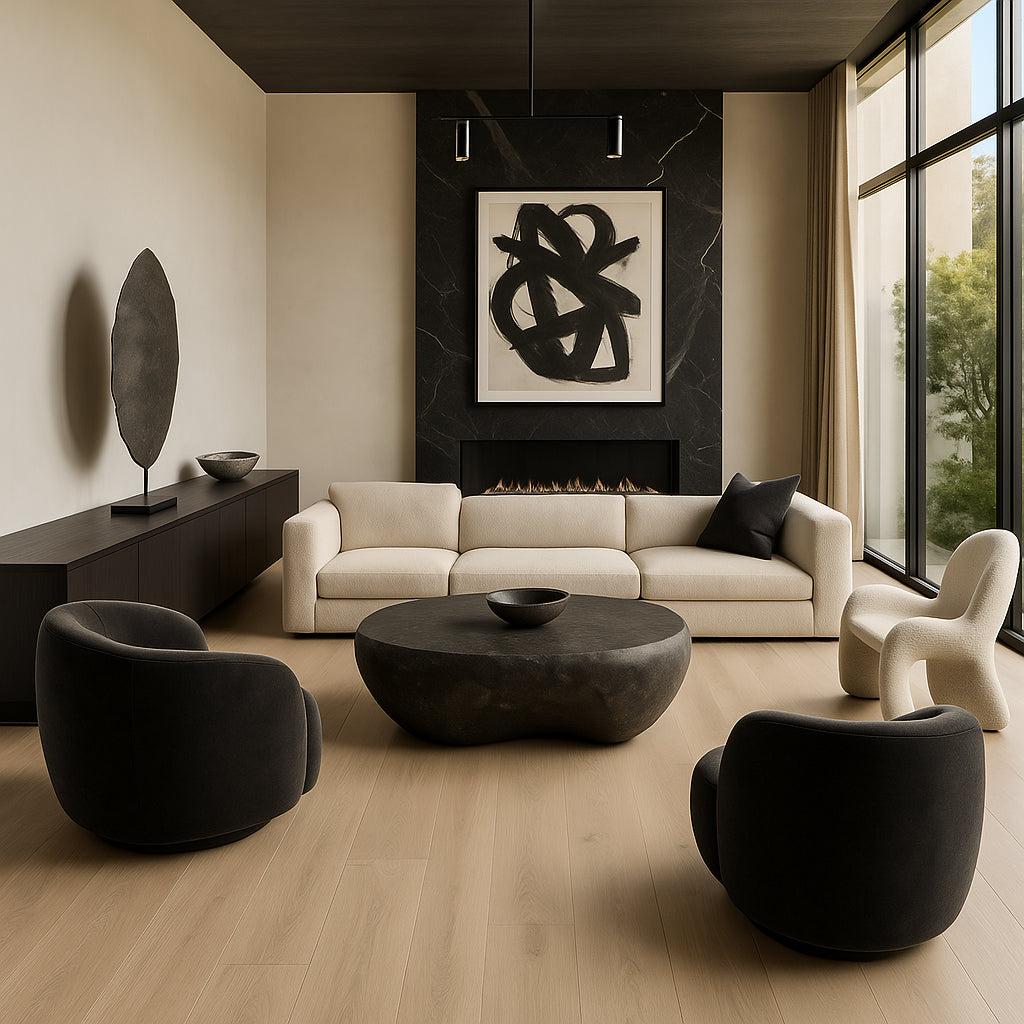 CALI Windansea Hermosa Coast 20-mil Vinyl Plank Flooring - Waterproof, Scratch-Resistant, 26.22 sq ft Carton