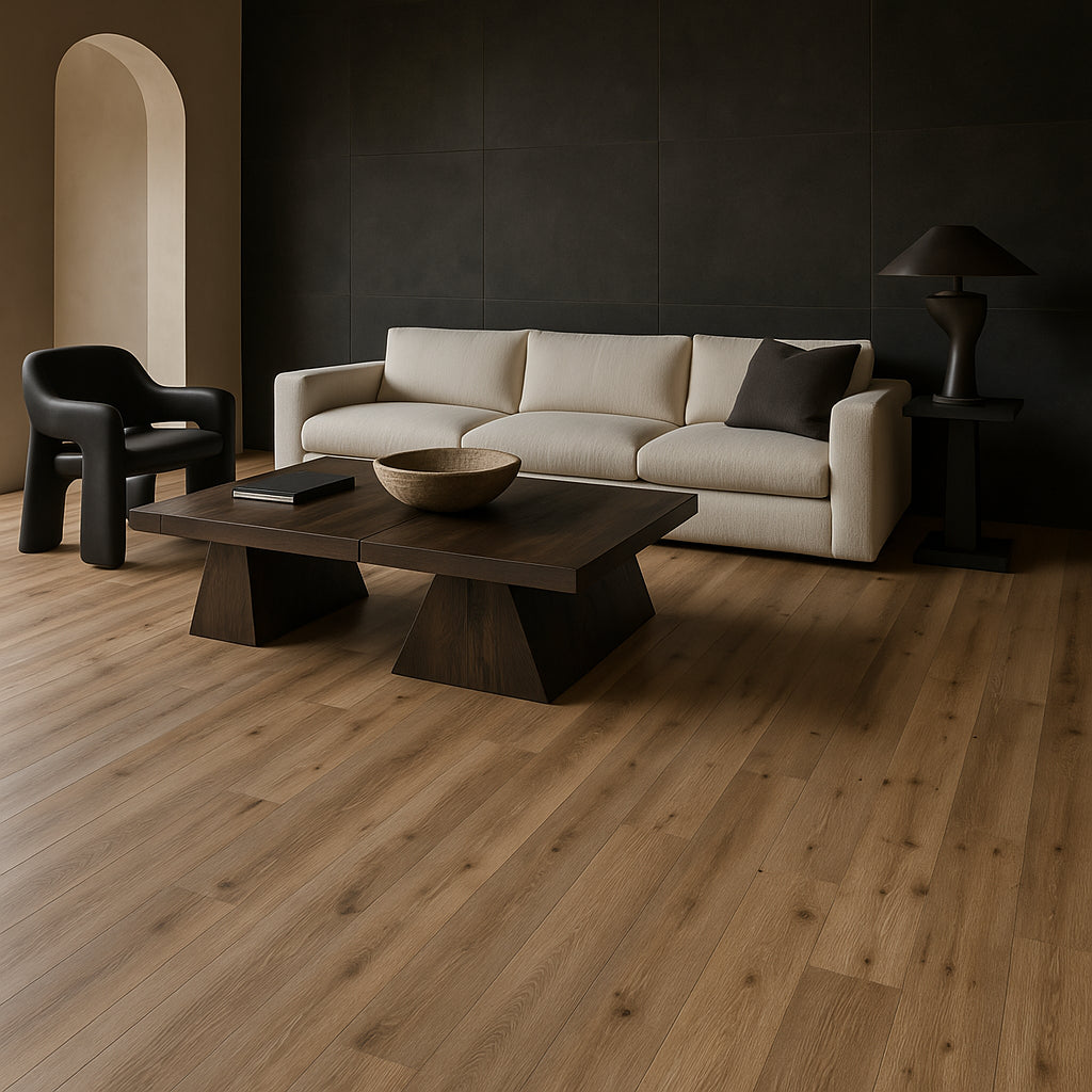 CALI Vinyl Pro Aged Hickory Luxury Vinyl Plank Sample - Waterproof Flooring