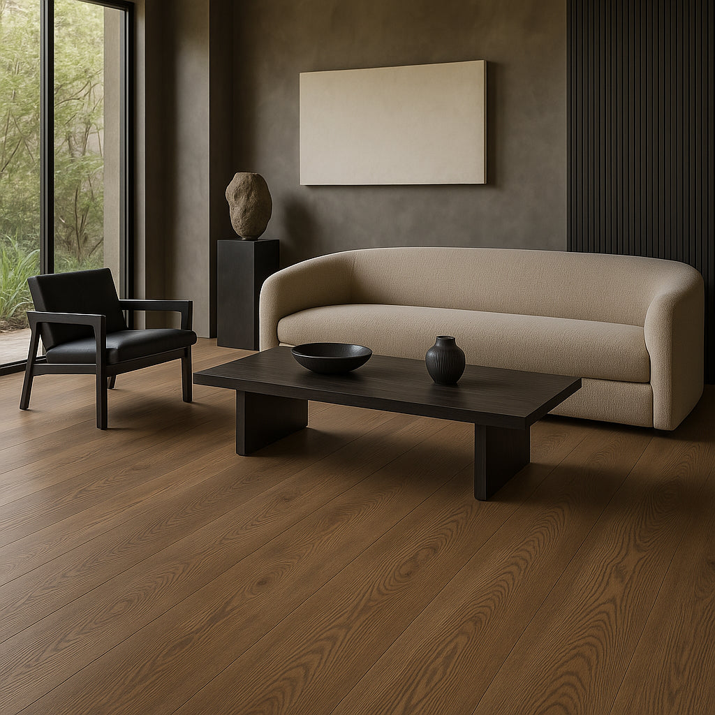 CALI Mute Step Sea Scallop 20-mil x 7-in W x 48-in L Waterproof Luxury Vinyl Plank Flooring