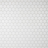 Metro 2" Hex Matte White 11-1/8 in. x 12-5/8 in. Porcelain Mosaic Tile (10.0 sq. ft./Case)