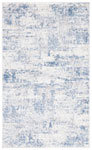 Safavieh Amelia Vento 2 x 6 Ivory/Blue Indoor Abstract Runner