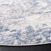 Safavieh Amelia Vento 2 x 6 Ivory/Blue Indoor Abstract Runner