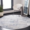 Safavieh Amelia Vento 2 x 6 Ivory/Blue Indoor Abstract Runner