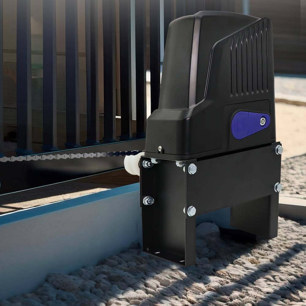 ALEKO Chain-Driven Sliding Gate Opener - AC1100 Basic Kit