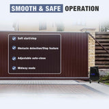 ALEKO Chain-Driven Sliding Gate Opener - AC1100 Basic Kit