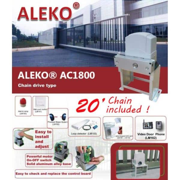 ALEKO Slide Single Automatic Gate Opener