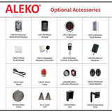 ALEKO AC2700 Sliding Gate Opener Accessories Kit For Sliding Gates Up to 65 ft. Long and 2700 lbs.