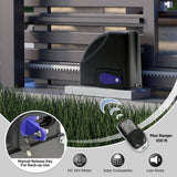 ALEKO Gear-Driven Sliding Gate Opener - AR500 Basic Kit