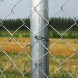 ALEKO 4 ft. x 50 ft. - 11.5 AW Gauge Galvanized Steel Chain Link Fence - Complete Kit