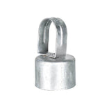 ALEKO Galvanized Steel Chain Link Fence - Complete Kit - 5 x 50 ft. 11.5 AW Gauge