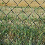 ALEKO Galvanized Steel Chain Link Fence - Complete Kit - 4x50 ft. - 9.5 AW Gauge - Black