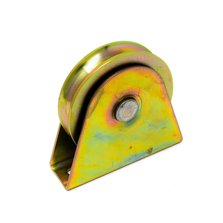 ALEKO 3.5 in. V-Groove Metal Gate Wheel for V-Profile Sliding Gate Tracks