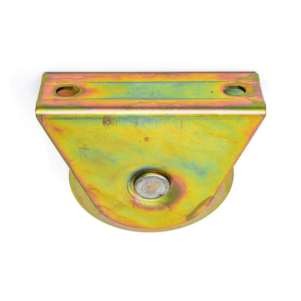 ALEKO 4 in. V-Groove Metal Gate Wheel for V-Profile Sliding Gate Tracks