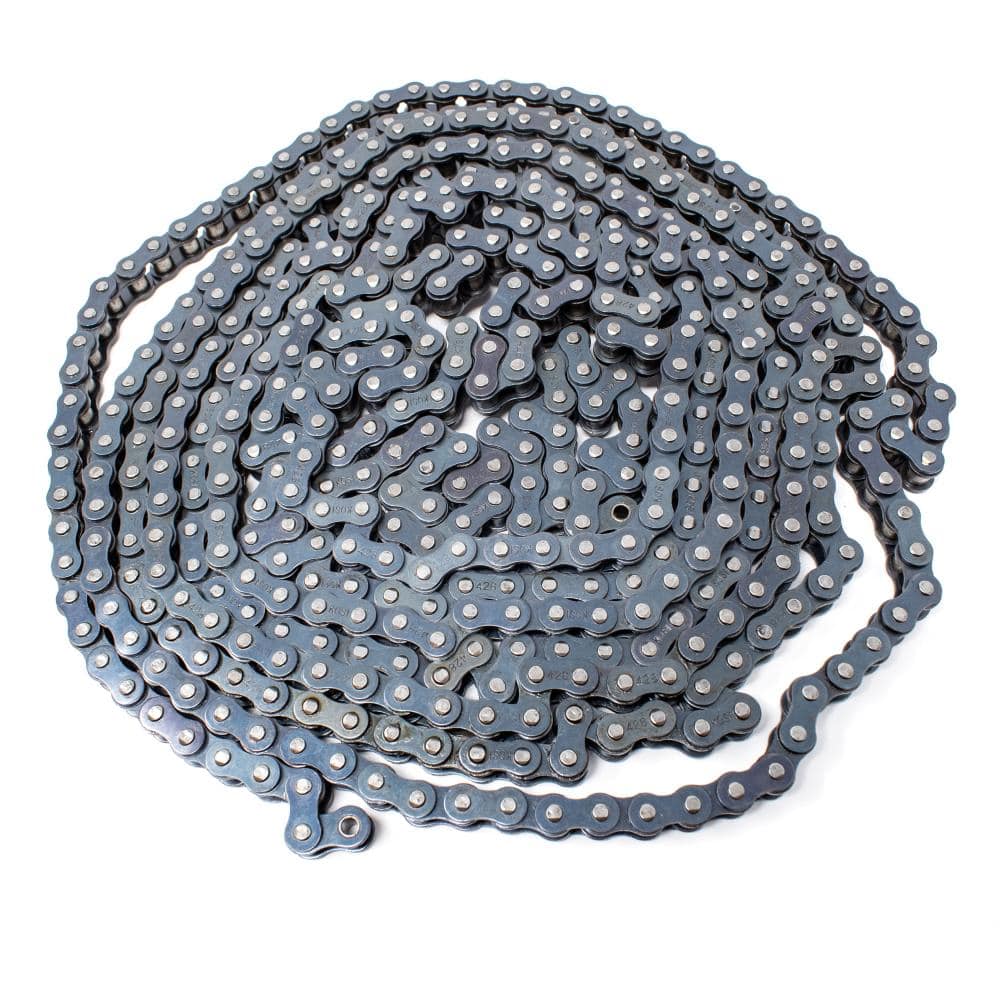 ALEKO Extra Chain Metal 1 in. x 120 in. for Sliding Gate Opener Operator - AC 1300/1500/1800/2200/2400/2700/5700 #428 (90BF)