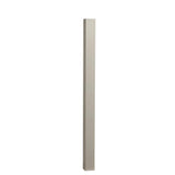 Veranda 5 in. x 5 in. x 9 ft. Fairfax Almond Vinyl Fence Post Blank
