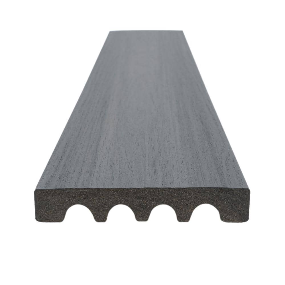 MoistureShield Elevate Alpine Gray Capped Composite Decking 10-Pack