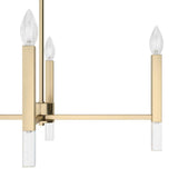 Hunter Sunjai 7-Light Alturas Gold Candlestick Chandelier