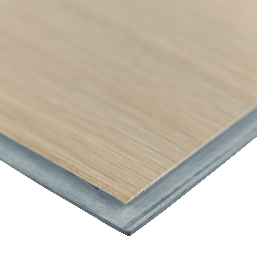 A&A Surfaces Woodridge Amadeus Oak 0.28 in. x 6.5 in. Waterproof Wire Brushed Engineered Hardwood Flooring (1040.16 sq. ft./pallet)